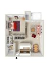 1BR 1BA 728spft